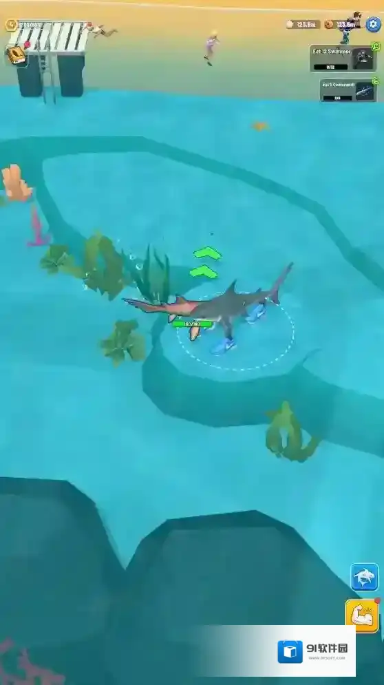 鲨鱼进化海洋之战吞噬