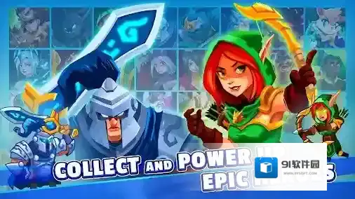 传奇塔防禁止通行手游截图3