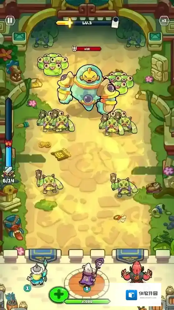 城墙守卫战手游截图3