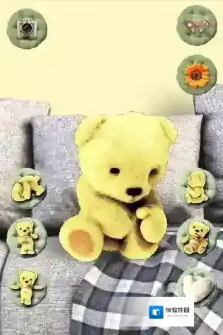 会说话的毛绒熊做出