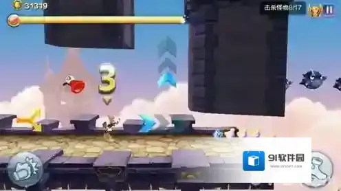 天天风之旅二段跳800次任务怎么快速完成