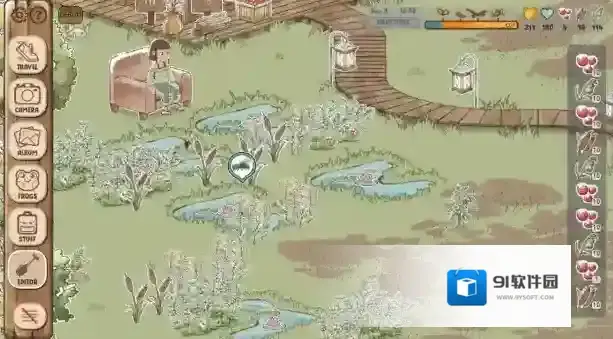 青蛙庇护所家具