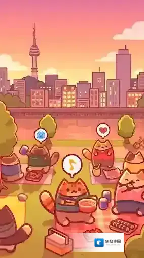猫咪小吃店城市大亨店铺