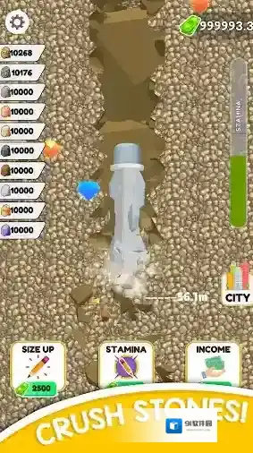 铅笔挖掘建造城市铅笔