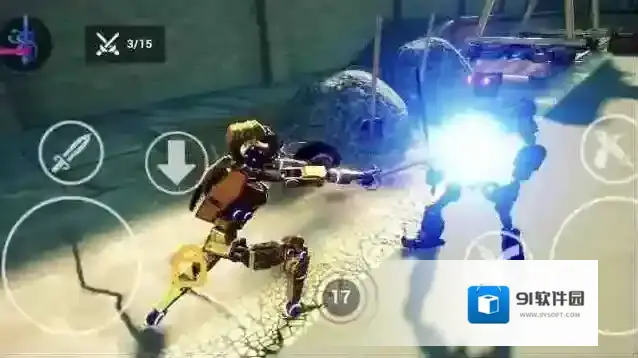 机器人剑术对决近战武器