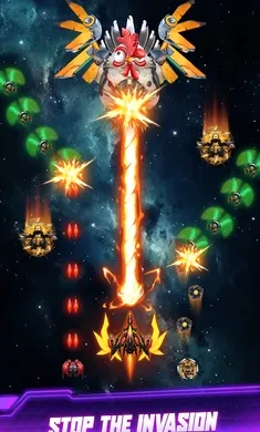 宇宙入侵者2(飞行射击游戏)手游截图2
