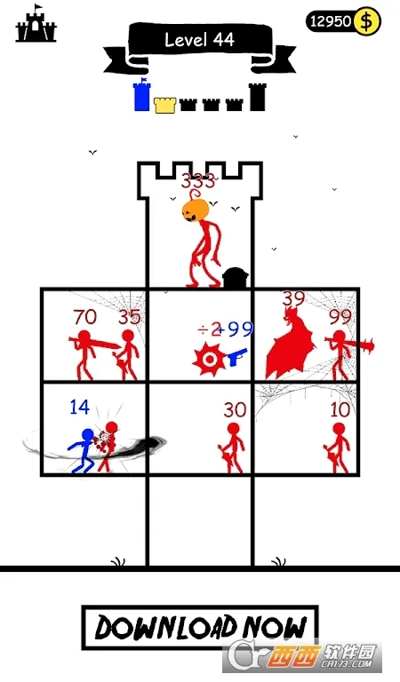 火柴人英雄塔防闪玩版下载安装手游截图3
