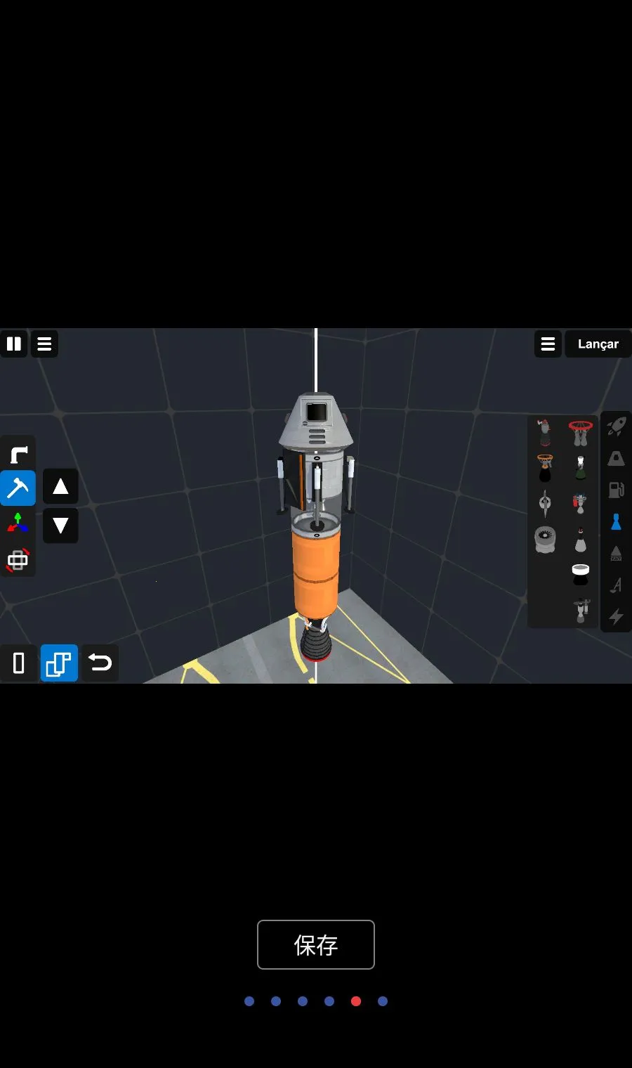 火箭模拟器MOD菜单中文版(火箭探索游戏)手游截图1