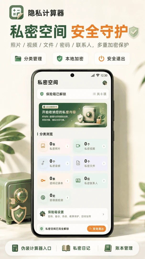 隐藏计算器Cyber应用隐藏最新手机版应用截图4