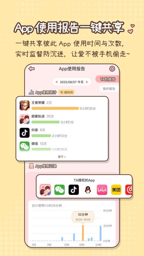 甜蜜轨迹App应用截图2