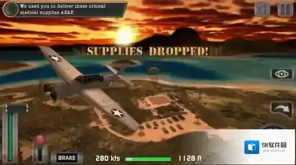 空中作战飞行员飞机