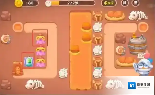 饿龙传说保卫萝卜37关怎么过