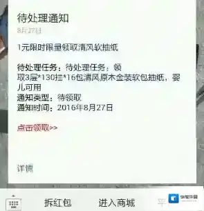 《拼多多》待处理通知相关介绍