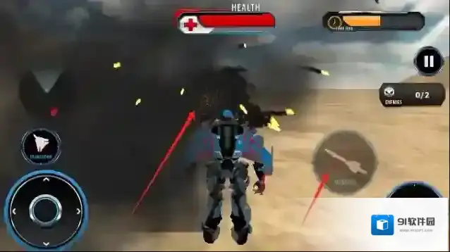 飞行机器人之战机器人