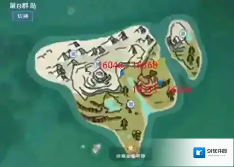 创造与魔法狼王位置分布图