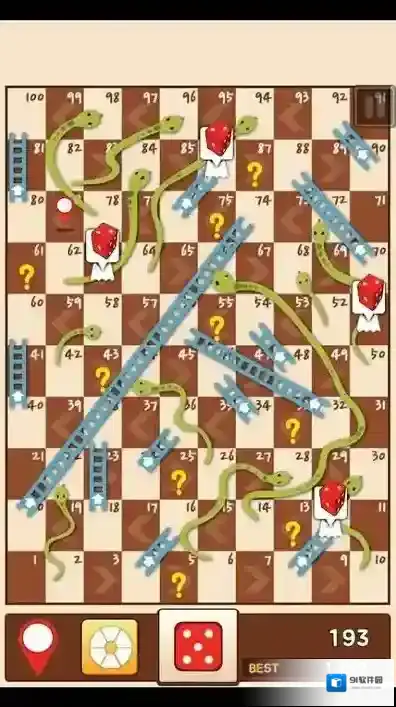 小蛇与梯子小蛇