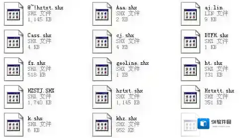 AutoCAD常用线型字体合集字体文件