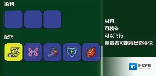 泰拉瑞亚什么配饰最好