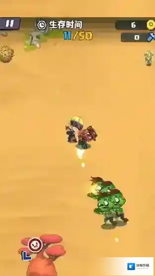 战斗女武神打僵尸僵尸