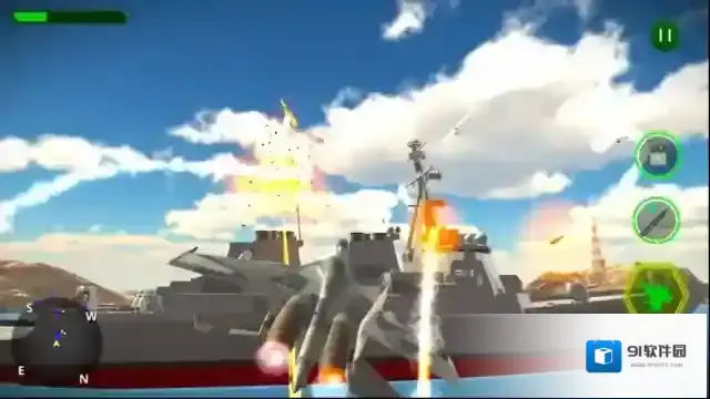 现代空中战斗机场景