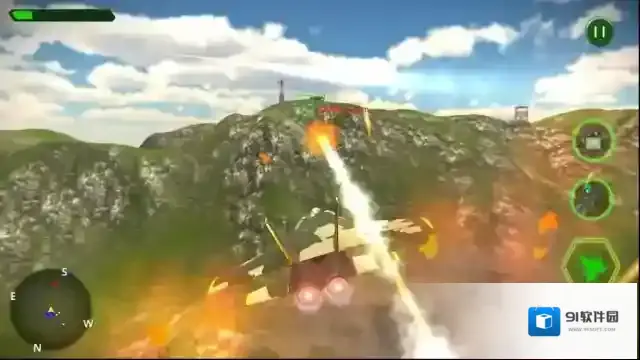 现代空中战斗机游戏