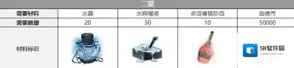 白夜极光水晶