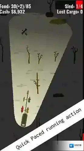 雪橇犬的生活运输