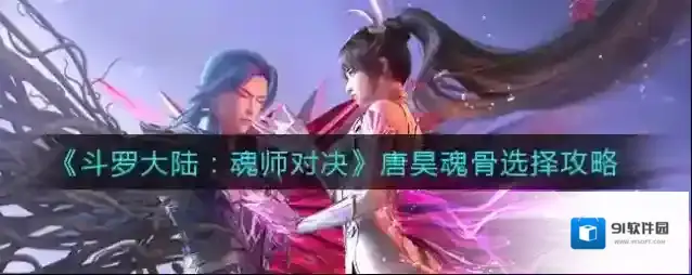 斗罗大陆：魂师对决唐昊魂骨怎么选？斗罗大陆：魂师对决唐昊魂骨选择推荐