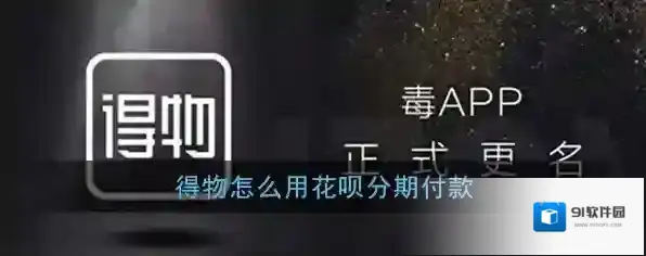 得物付款