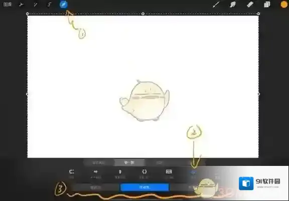 Procreate Pocket缩小
