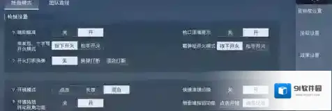 和平精英设置