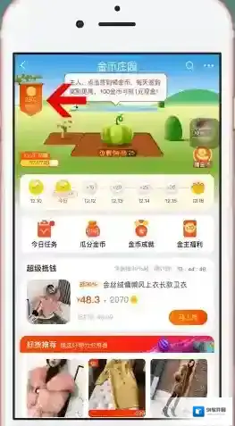 淘宝网淘金币