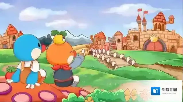 摩尔庄园我们可以