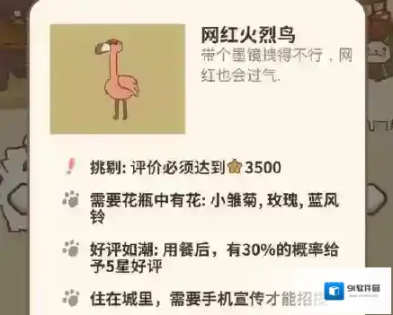动物餐厅网红火烈鸟怎么解锁？动物餐厅网红火烈鸟解锁方法