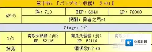 fgo万圣节二期复刻第十节配置介绍 第十节掉落介绍