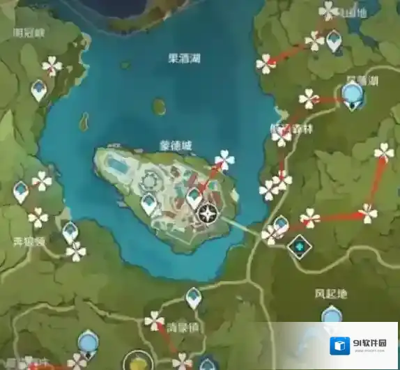 原神苹果在哪里收集