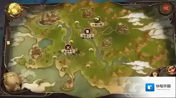 一起来找宝箱吧！光明大陆浮空之林宝箱分布图