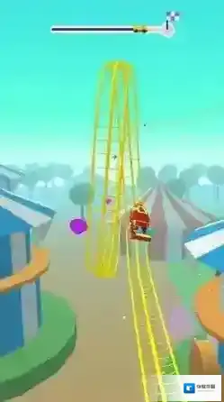 橡皮人云霄飞车玩家