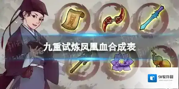 九重试炼凤凰血合成表 九重试炼凤凰血合成有什么