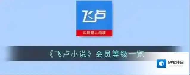 《飞卢小说》会员等级一览