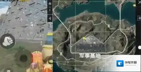 和平精英军事基地空中走廊在哪？和平精英军事基地空中走廊打卡位置分享