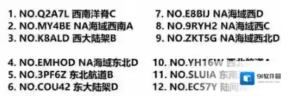 碧蓝航线倒推