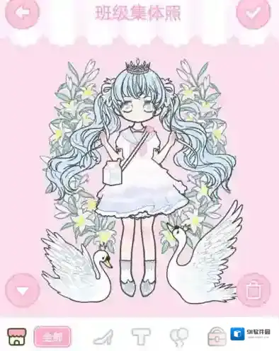 装扮少女班级集体照攻略 3