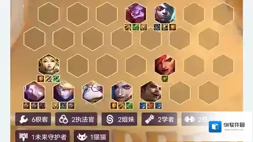 金铲铲之战S6双城之战极客阵容怎么搭配？金铲铲之战S6双城之战极客阵容搭配推荐